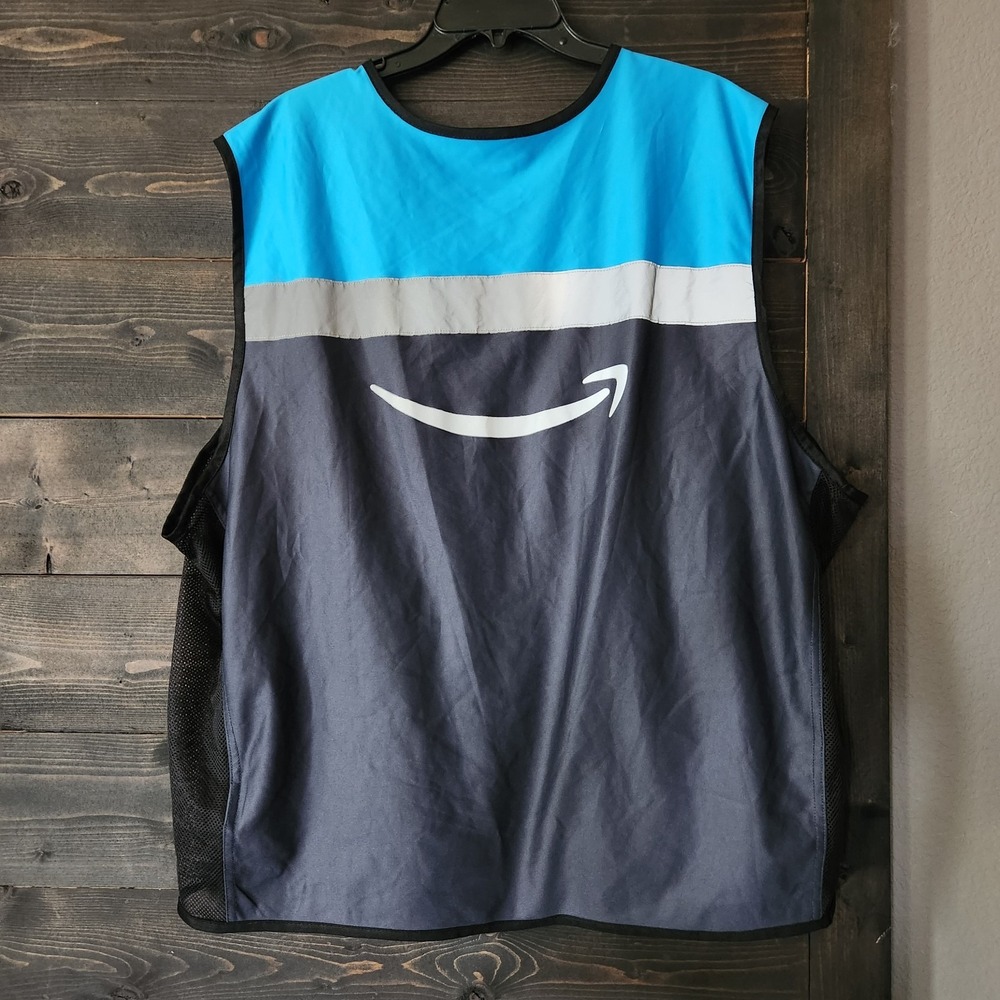 Amazon Luly Yang Driver Vest Safety XL‎ Reflective High Visibility Mesh - Picture 4 of 10